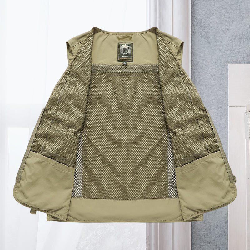 Gilet Sportivo Uomo Corto