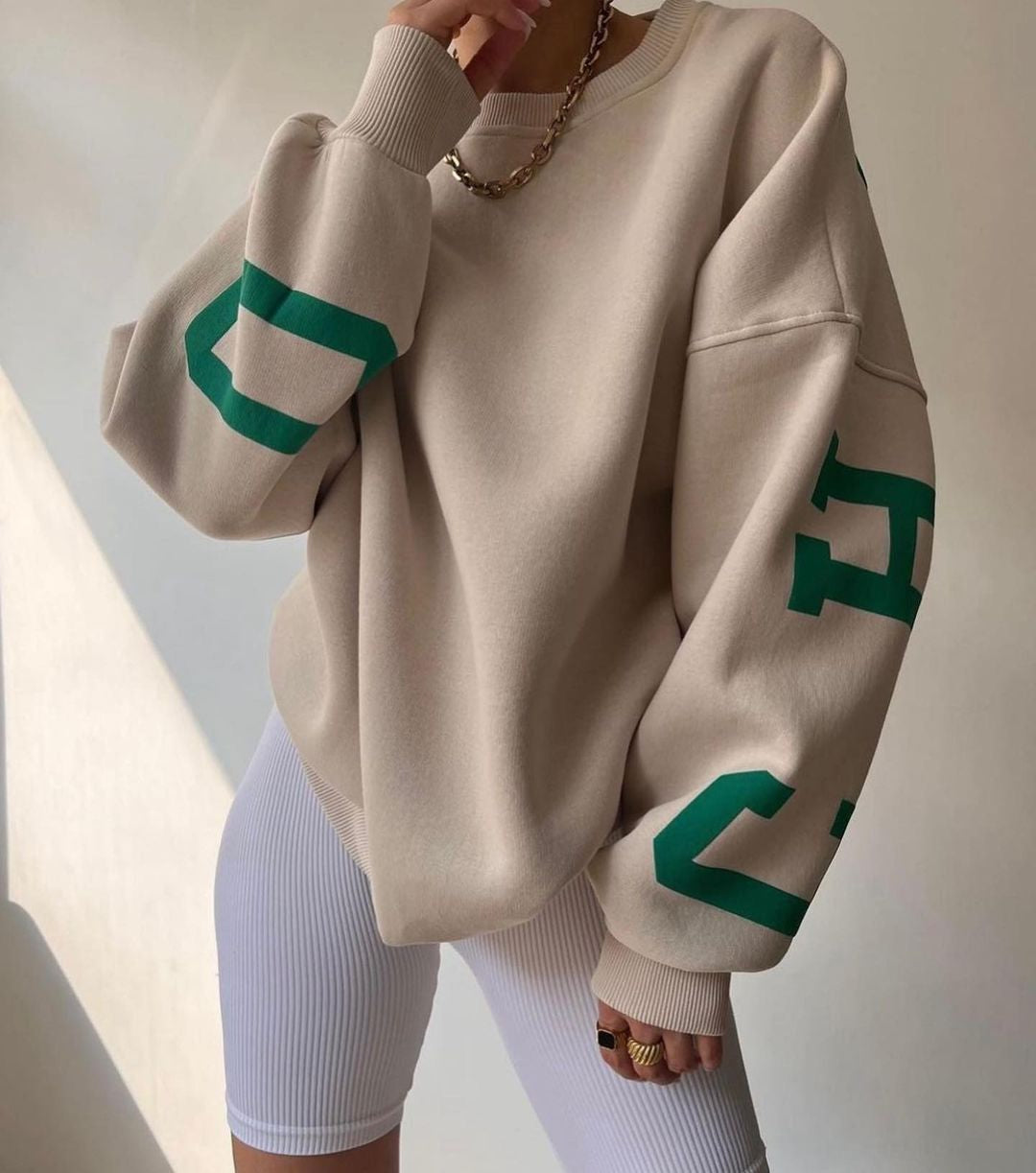Maglione Donna Vestibilità Ampia Linea Regolare
