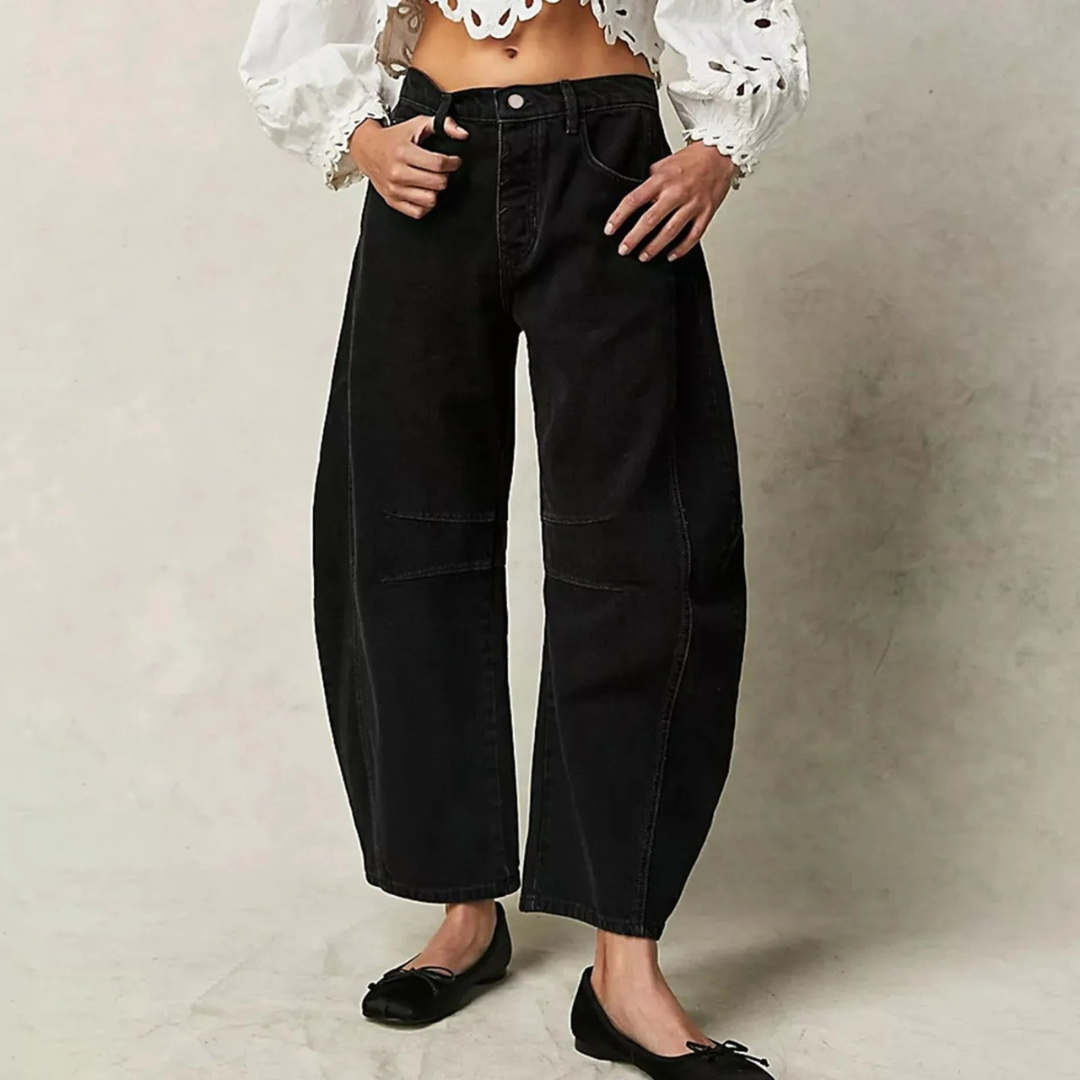 Pantaloni Donna Taglio Ampio Casual - Brentozzi