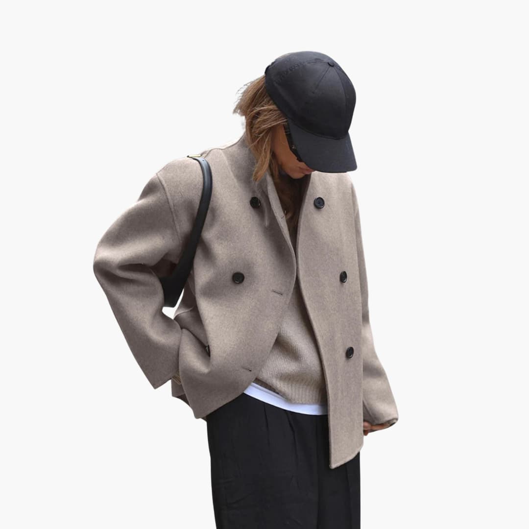 Cappotto Corto Donna Caldo