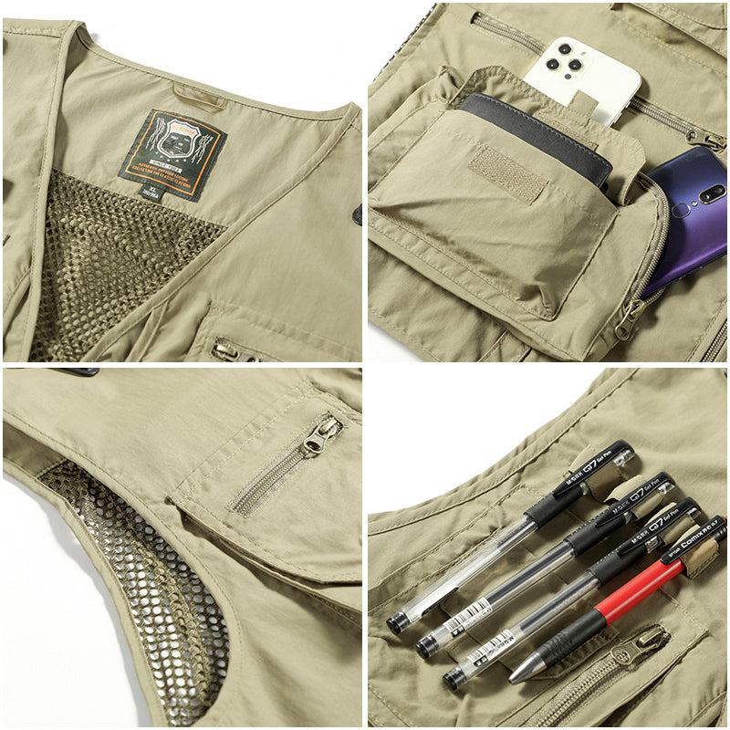 Gilet Sportivo Uomo Corto