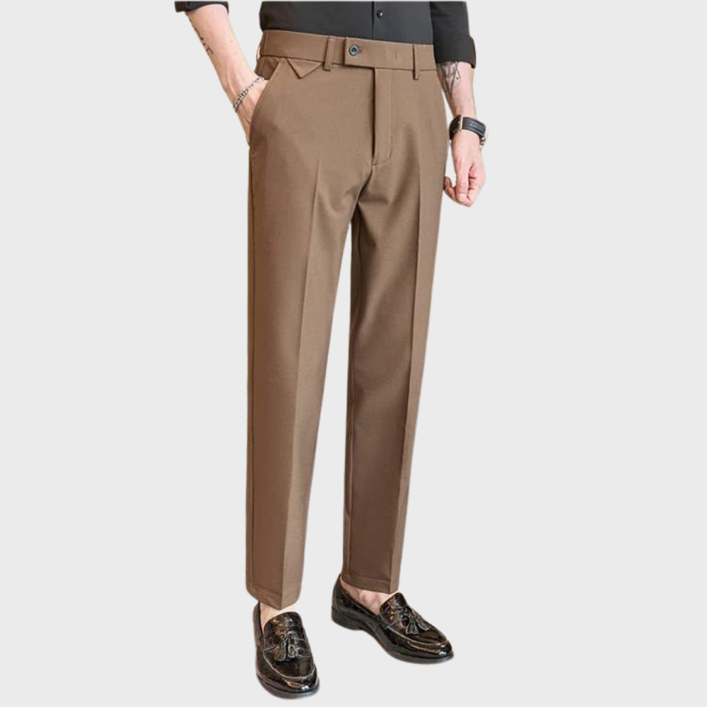 Pantaloni Uomo Slim Fit Eleganti - Brentozzi