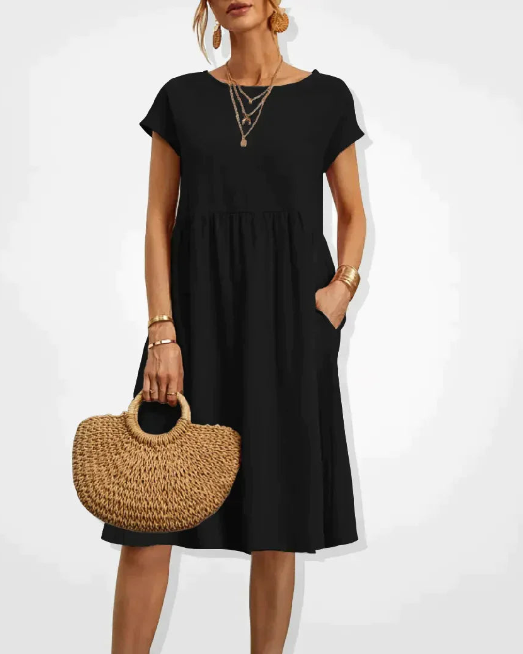 Abito Midi Donna Estivo Stile Italiano