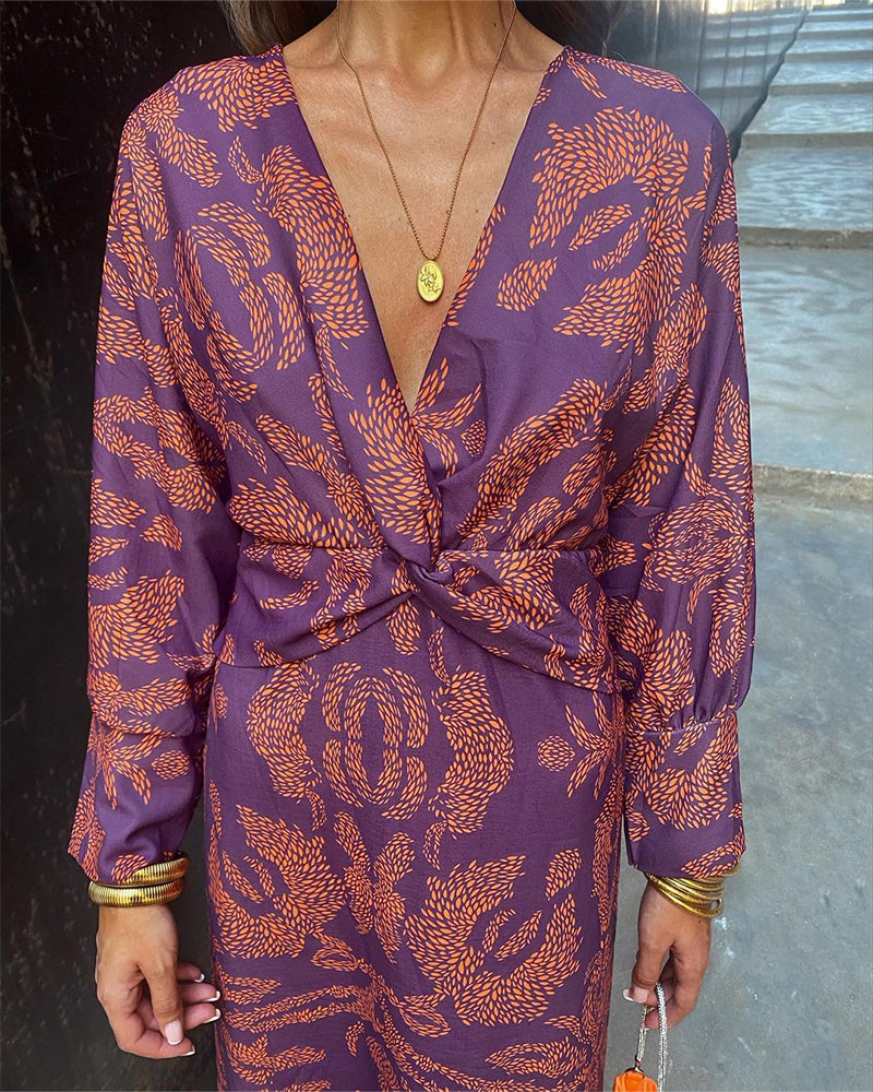 Abito Midi Donna Elegante da Sera