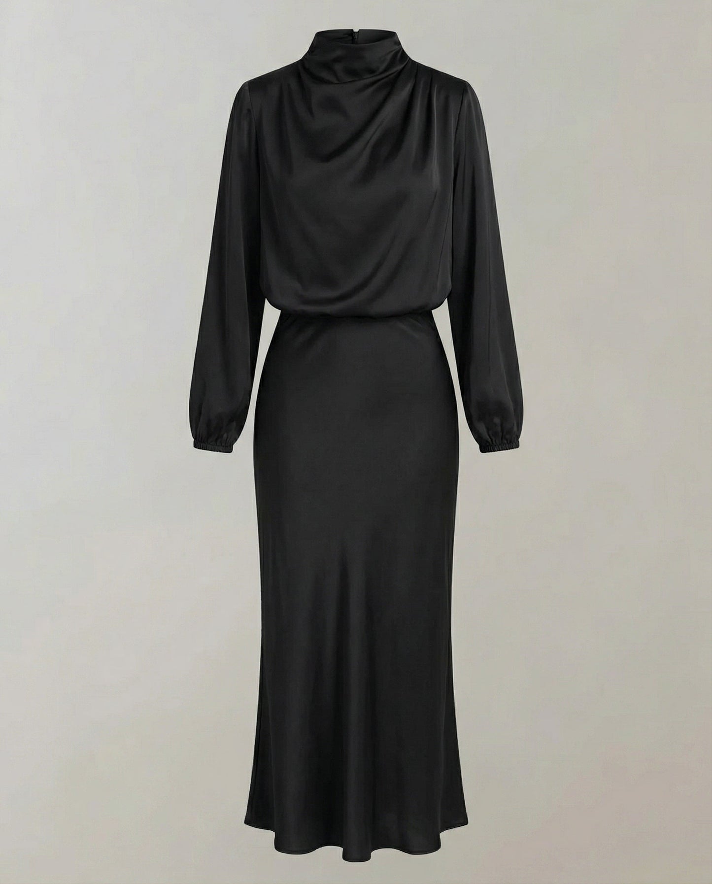 Abito Donna in Raso Stile Elegante