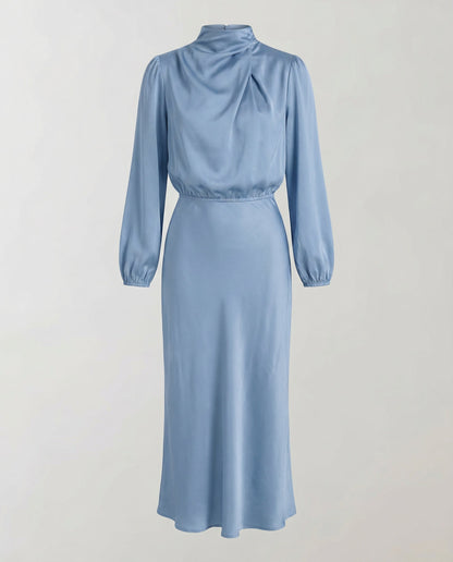 Abito Donna in Raso Stile Elegante
