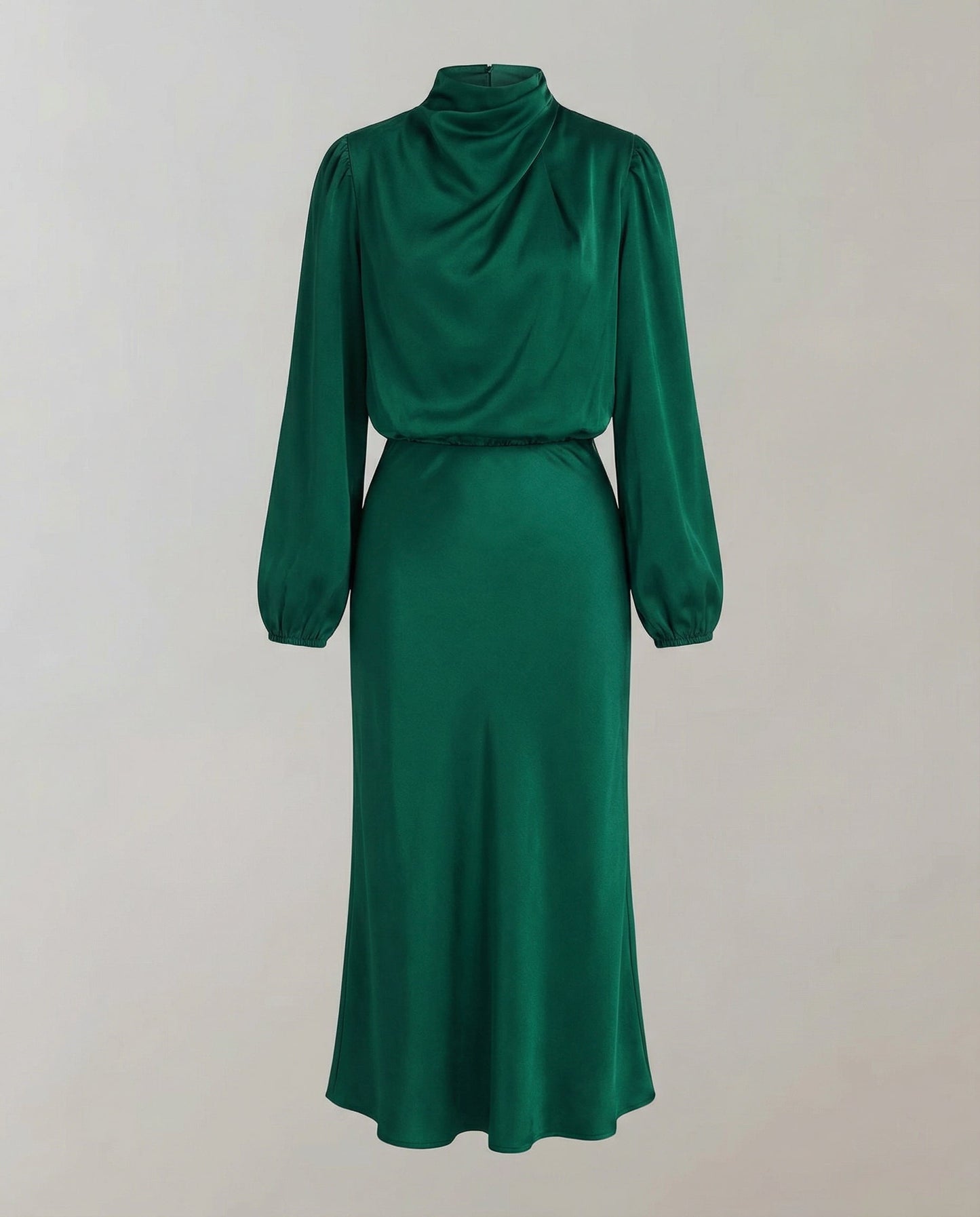 Abito Donna in Raso Stile Elegante