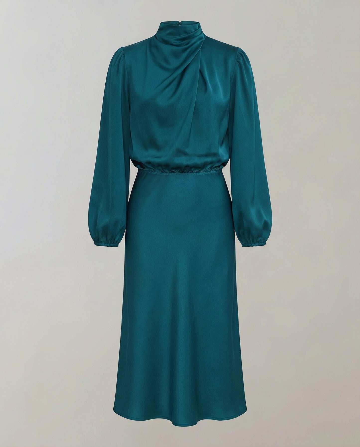 Abito Donna in Raso Stile Elegante