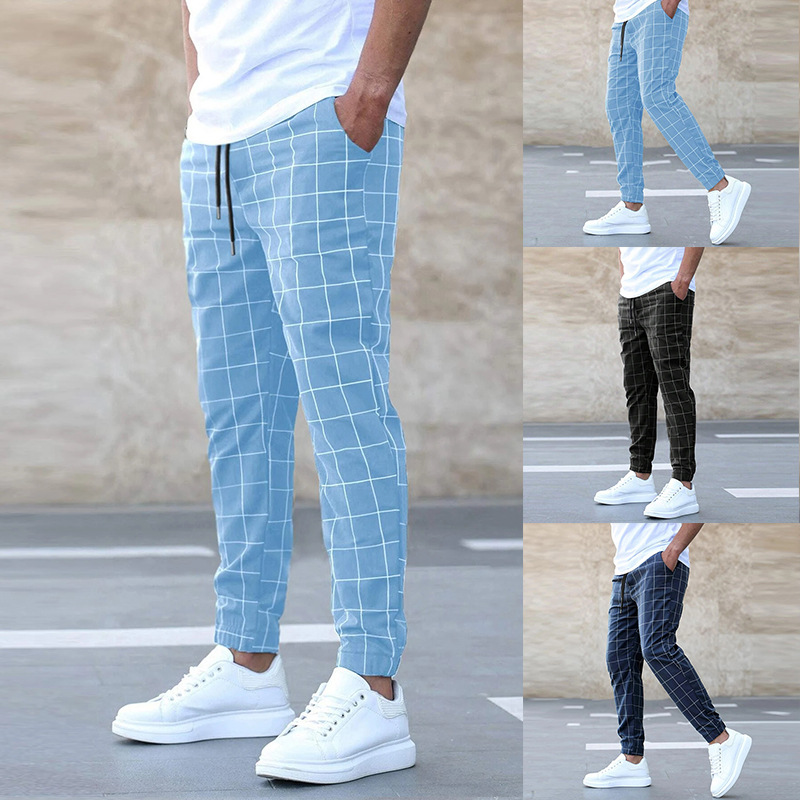 Pantaloni Uomo Traspiranti Stile Casual Comfortevole