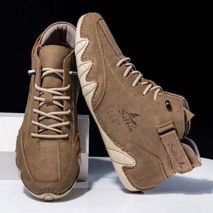 Scarpe Ortopediche Uomo in Pelle Comfort e Supporto Ergonomico