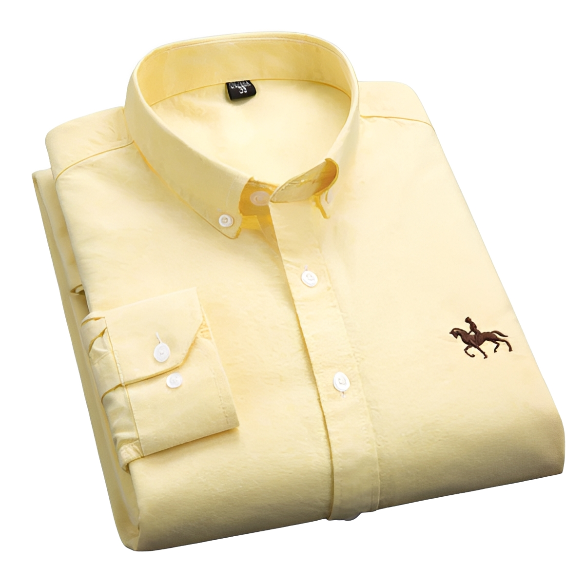 Camicia Uomo Casual Senza Pieghe Manica Lunga