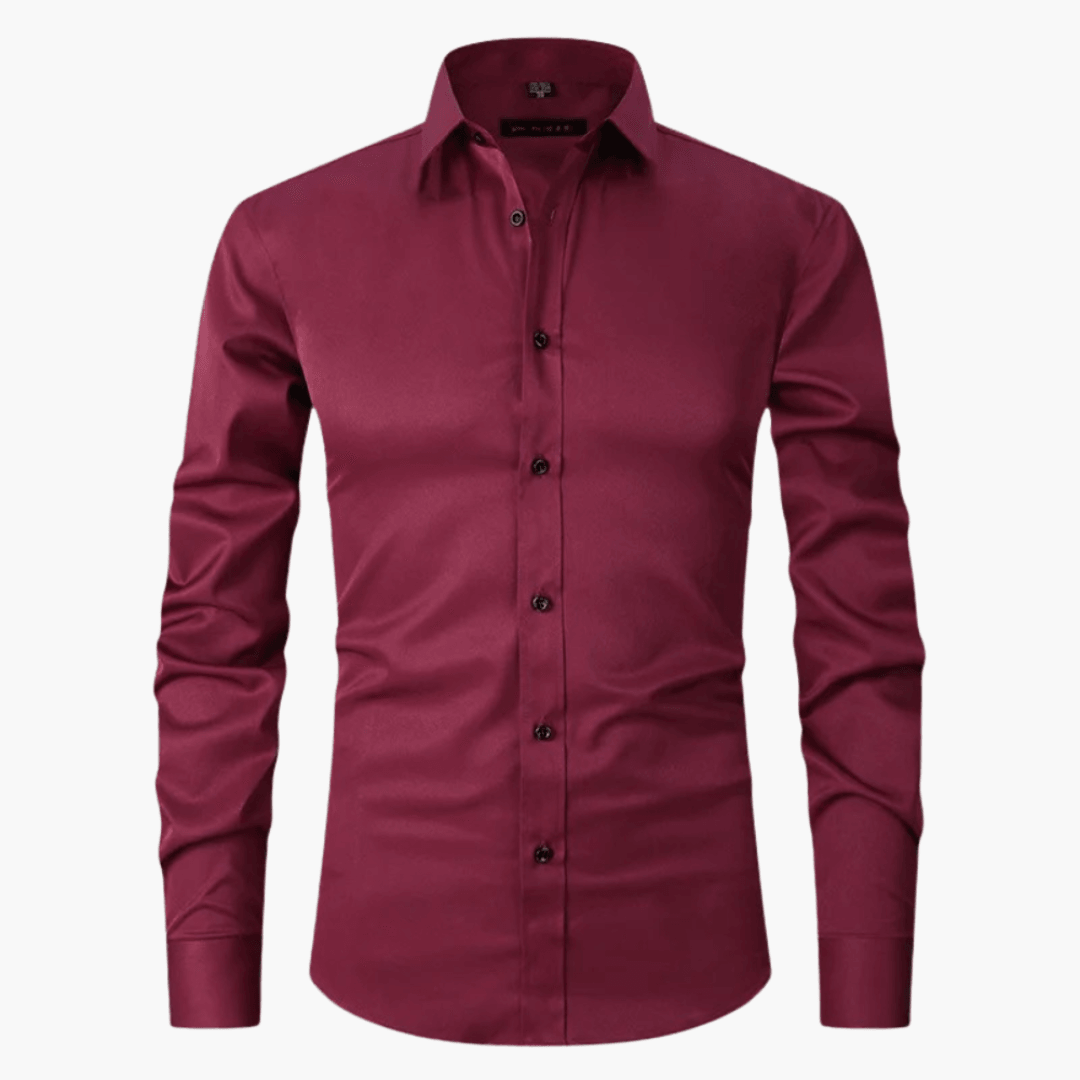 Camicia Uomo Slim Fit Manica Lunga - Brentozzi