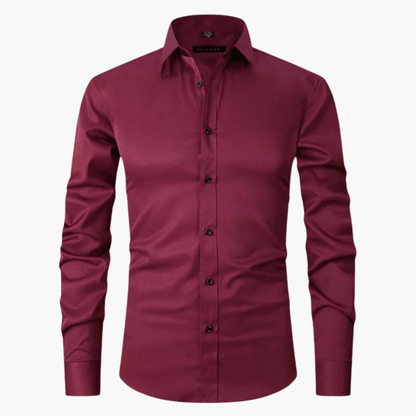 Camicia Uomo Slim Fit Manica Lunga - Brentozzi