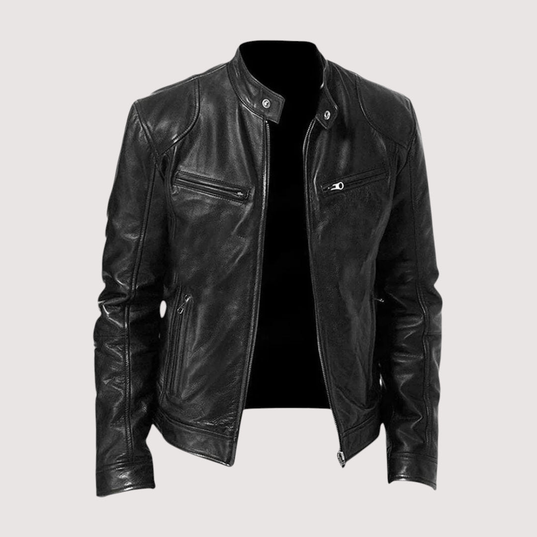 Giacca Uomo in Pelle Stile Classico