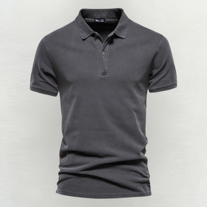 Polo Uomo Manica Corta con Abbottonatura Classica
