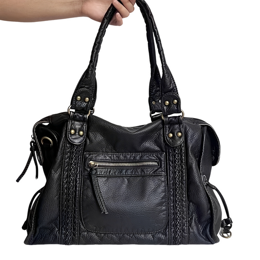 Borsa Donna con Chiusura Zip Stile Elegante - Brentozzi