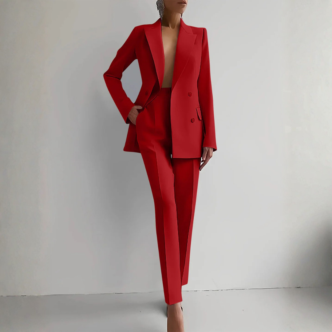 Completo Donna Blazer e Pantaloni Classico Elegante - Brentozzi
