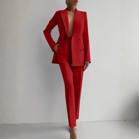 Completo Donna Blazer e Pantaloni Classico Elegante - Brentozzi