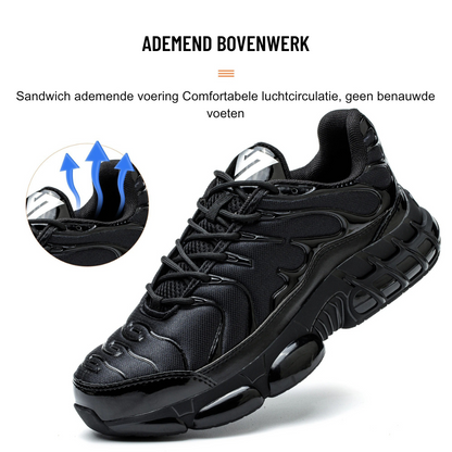 Scarpe Sicurezza Uomo Punta Acciaio Leggere Antiscivolo Ammortizzate