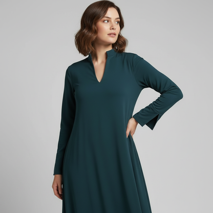 Abito Lungo Donna Linea Dritta
