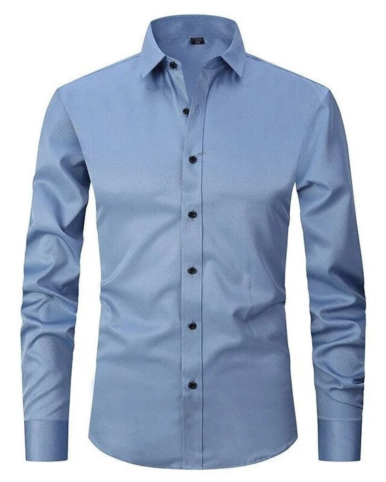 Camicia Business Uomo Senza Stiro Classica