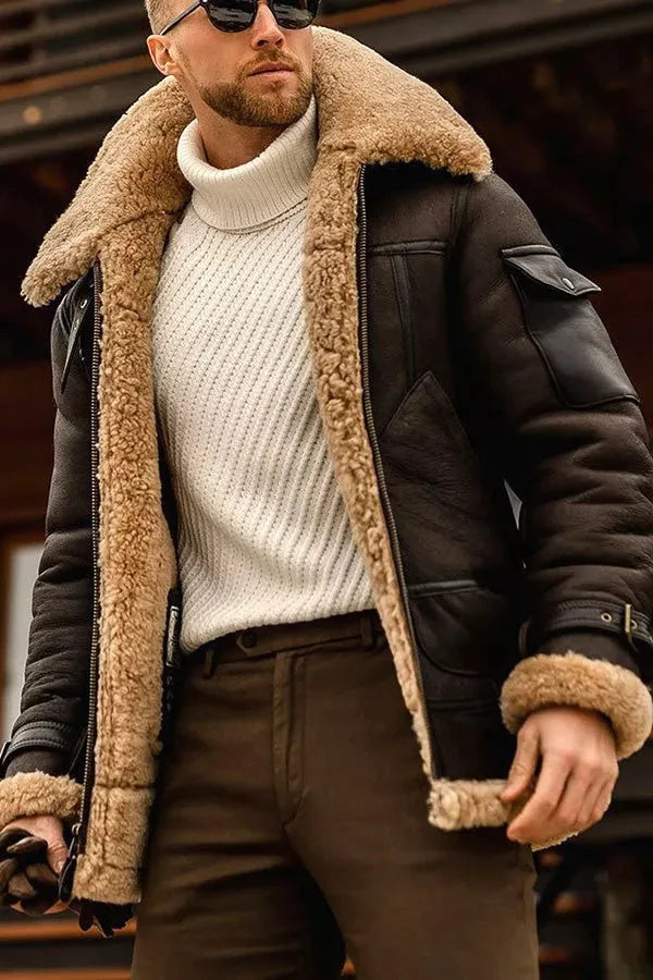 Giacca Uomo Stile Trendy Vestibilità Regolare