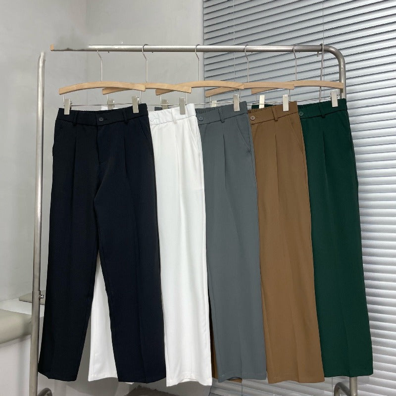 Pantaloni Uomo Casual Comfort Vestibilità Regular