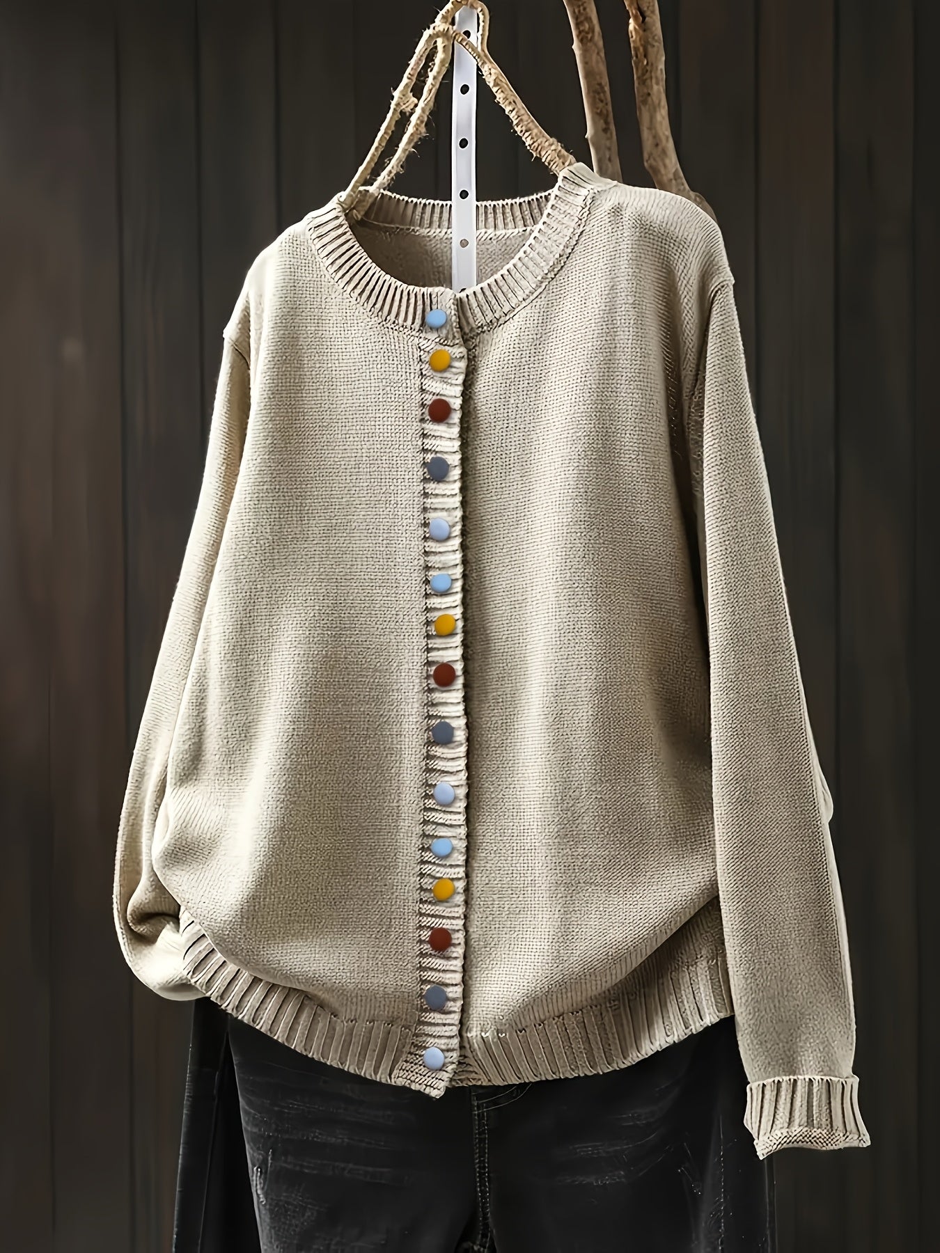 Cardigan Donna Morbido Vestibilità Comoda Elegante