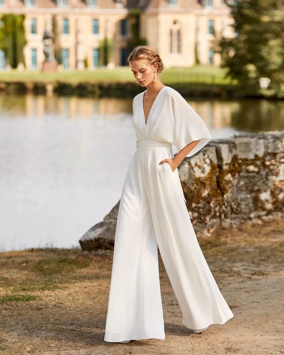 Tuta Donna con Pantaloni Larghi Comoda