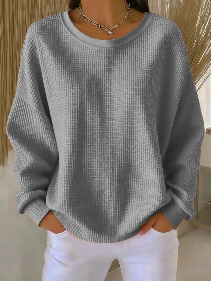 Maglione Donna in Maglia Morbida Girocollo