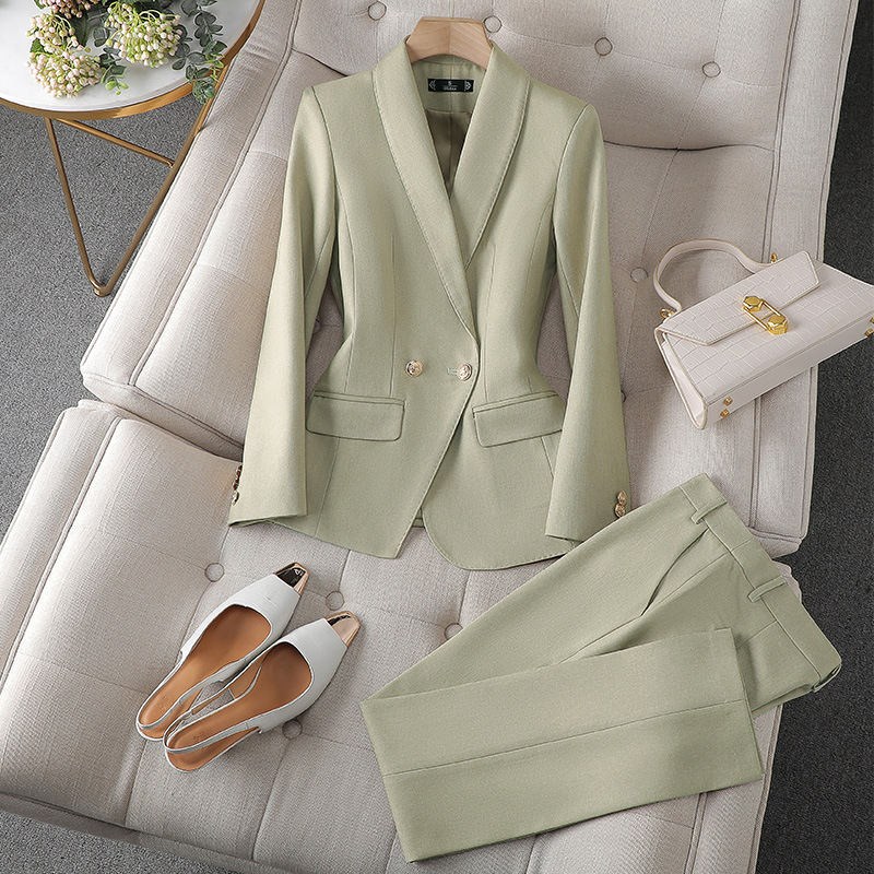 Completo Donna Blazer Sfiancato e Pantaloni Coordinati