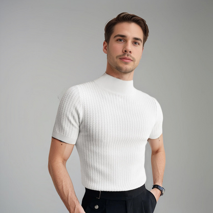 Camicia Uomo Manica Corta Stile Elegante - Brentozzi