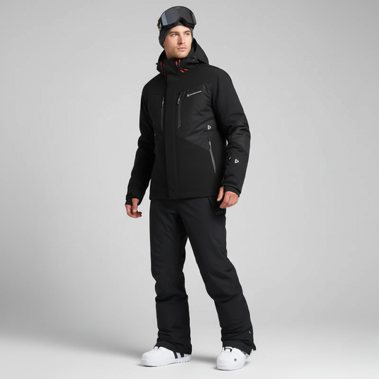 Completo Sci Uomo Giacca e Pantaloni Funzionali Vestibilità Invernale - Brentozzi