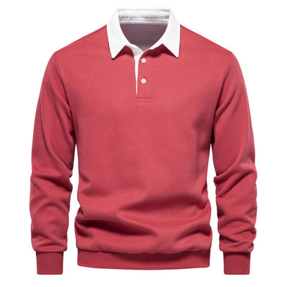 Polo Uomo Manica Lunga Colletto Classico