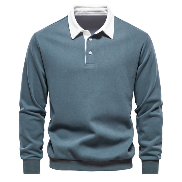 Polo Uomo Colletto Classico Scollo a V