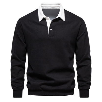 Polo Uomo Manica Lunga Colletto Classico