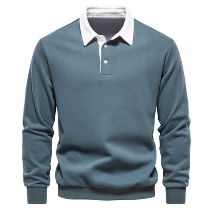 Polo Uomo Manica Lunga Colletto Classico