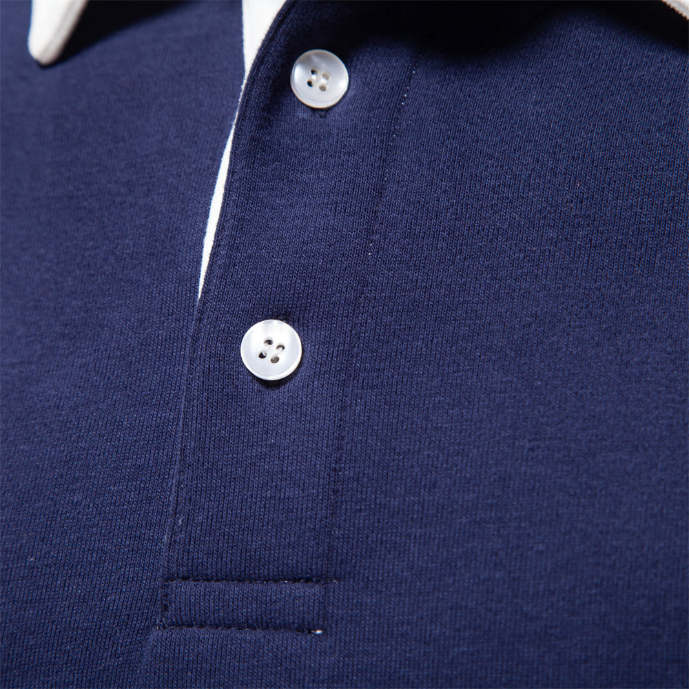 Polo Uomo Colletto Classico Scollo a V
