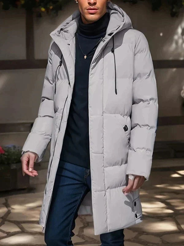 Parka Uomo Impermeabile Vestibilità Dritta