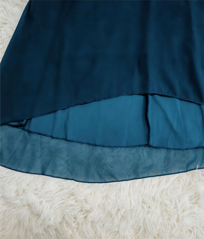 Abito Midi Donna in Chiffon Elegante