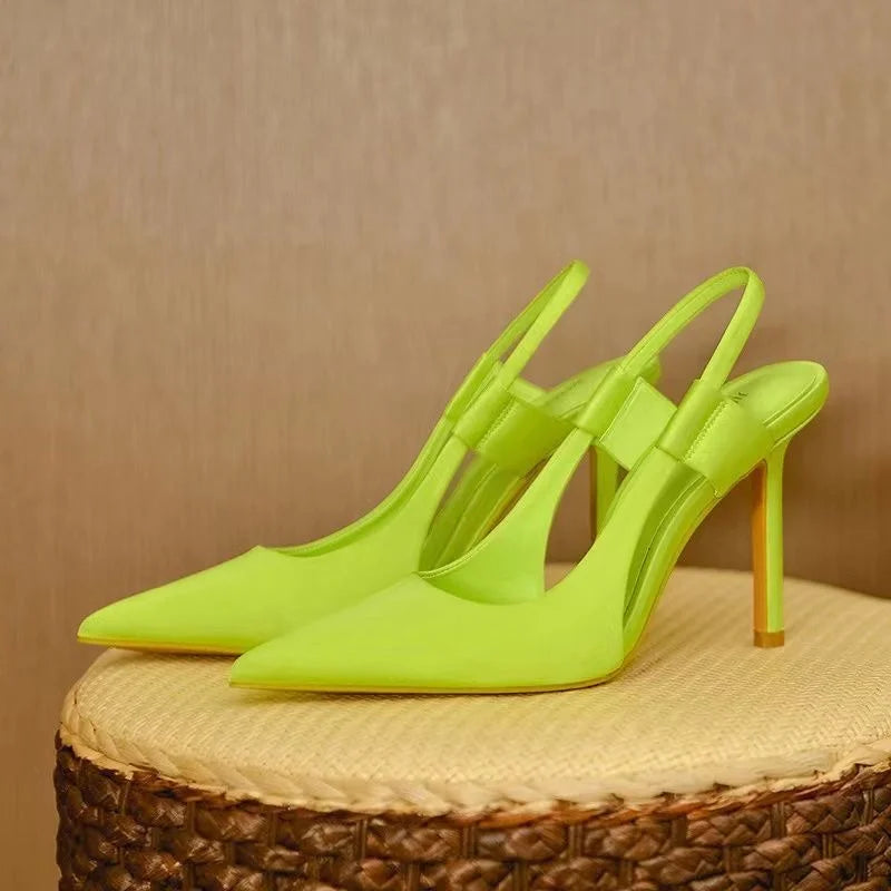 Décolleté Donna Slingback Punta Stretta