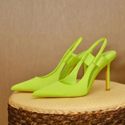 Décolleté Donna Slingback Punta Stretta