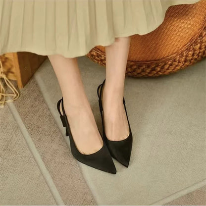 Décolleté Donna Slingback Punta Stretta