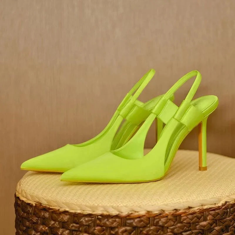 Décolleté Donna Slingback Punta Stretta