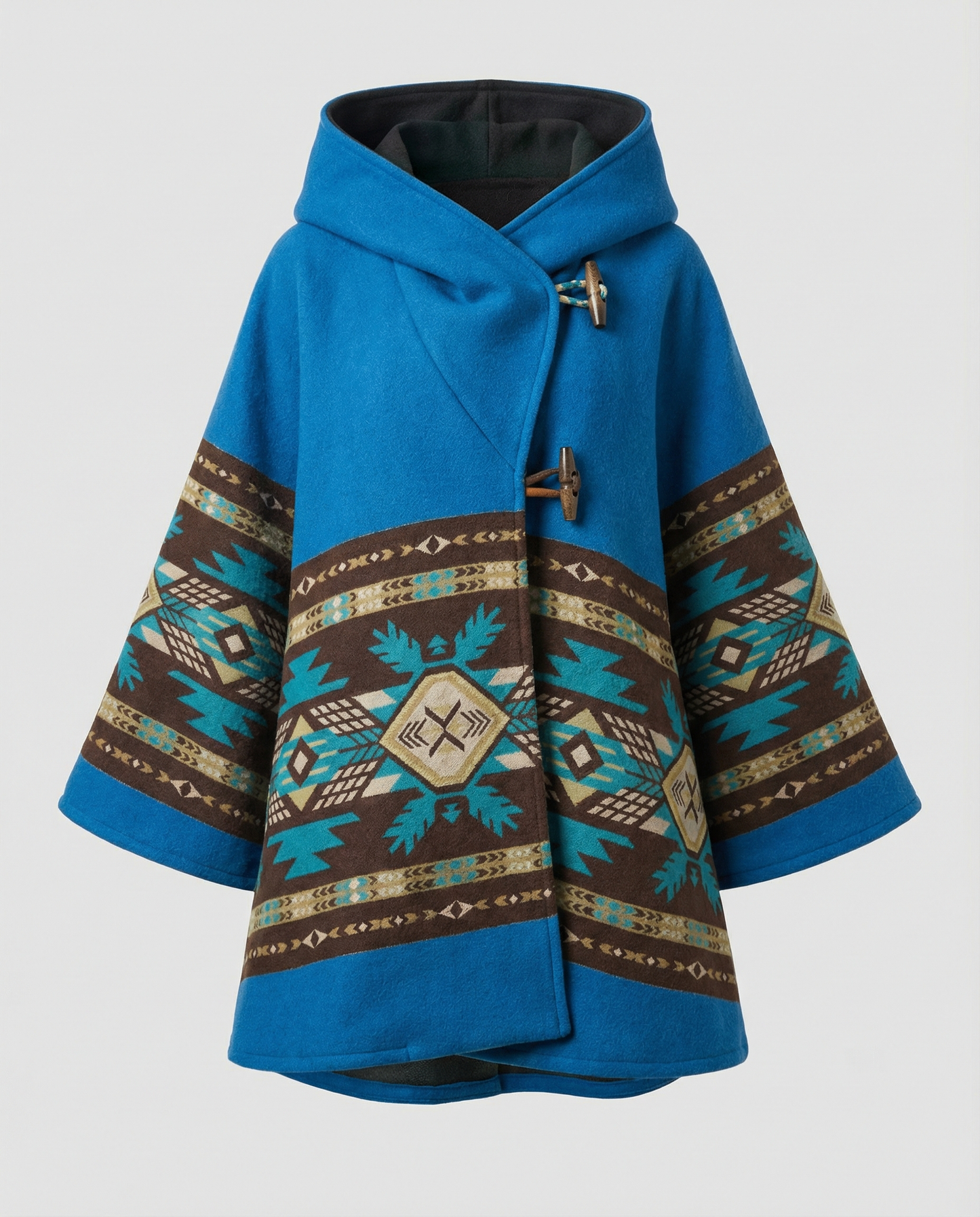 Cappotto Donna Vintage Stampa Classico