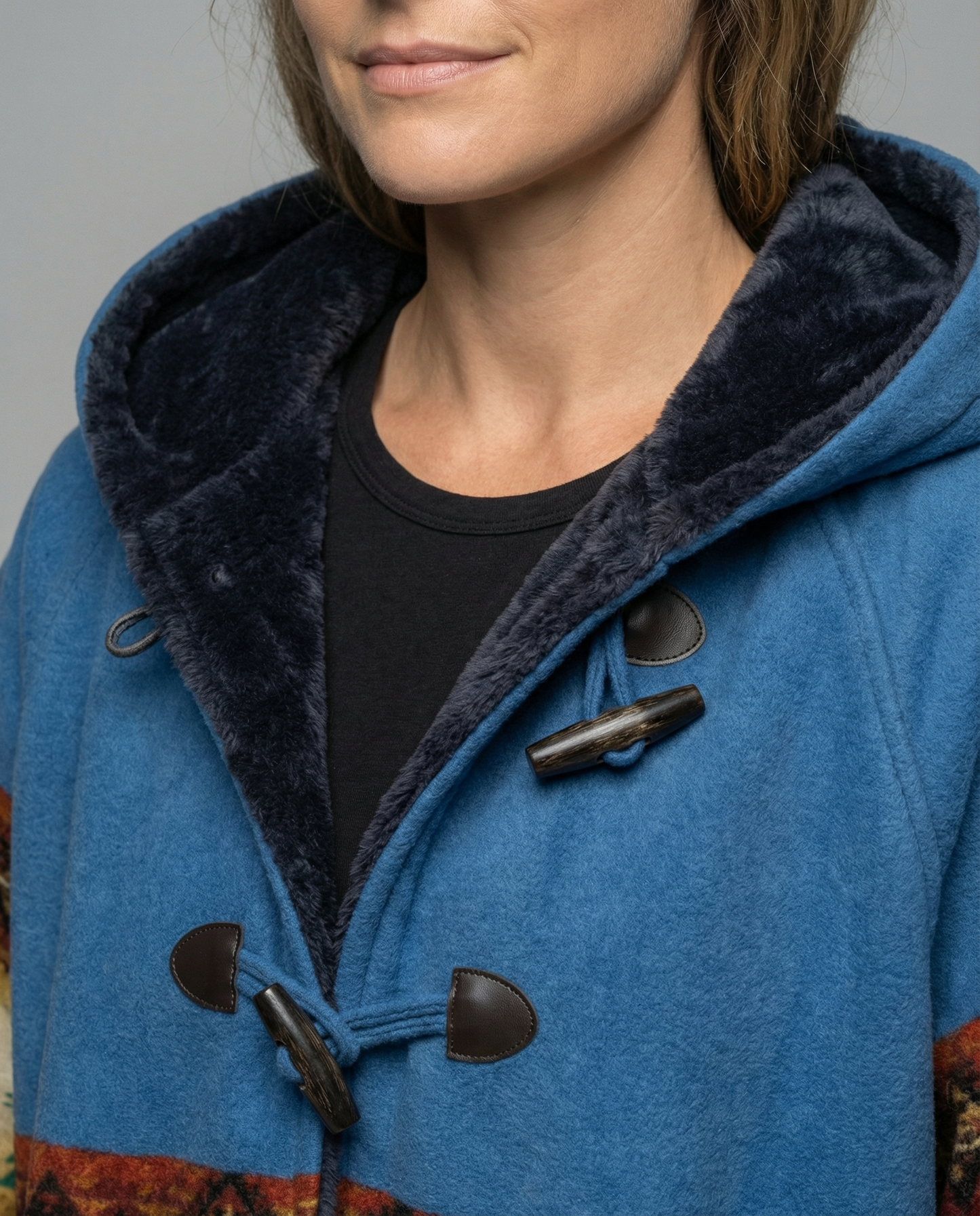Cappotto Donna Vintage Stampa Classico