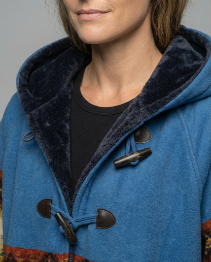 Cappotto Donna Vintage Stampa Classico