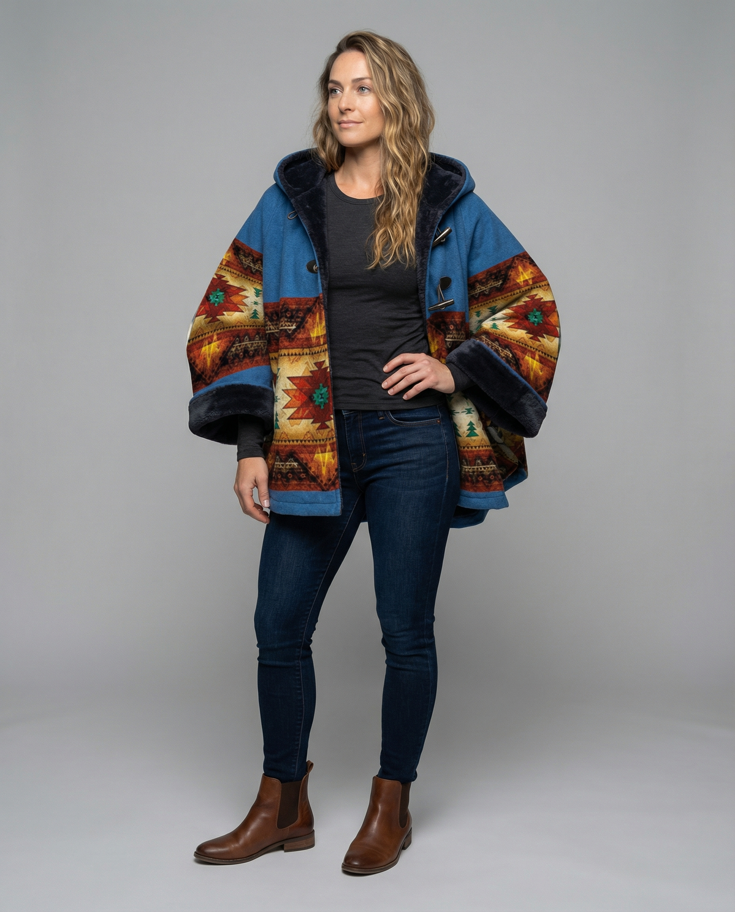 Cappotto Donna Vintage Stampa Classico - Brentozzi