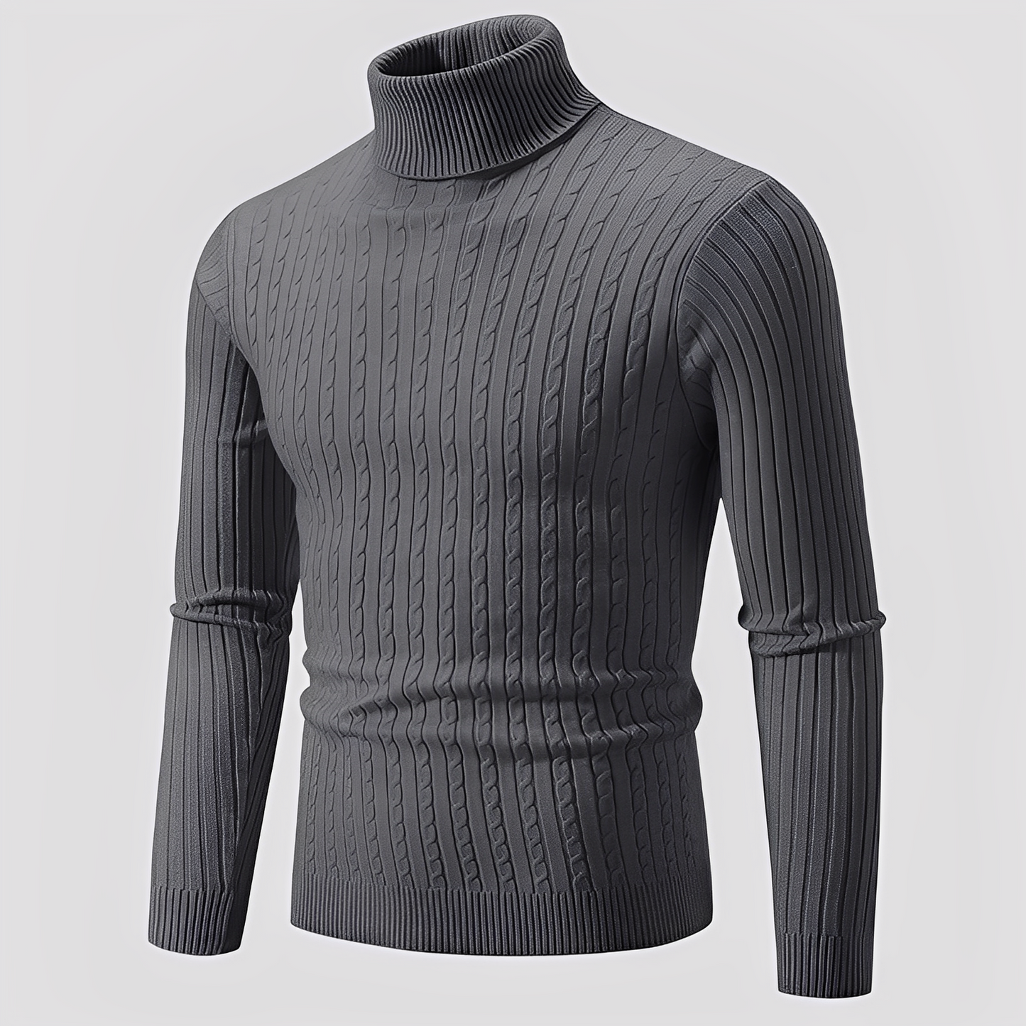 Maglione Uomo Collo Alto Moderno