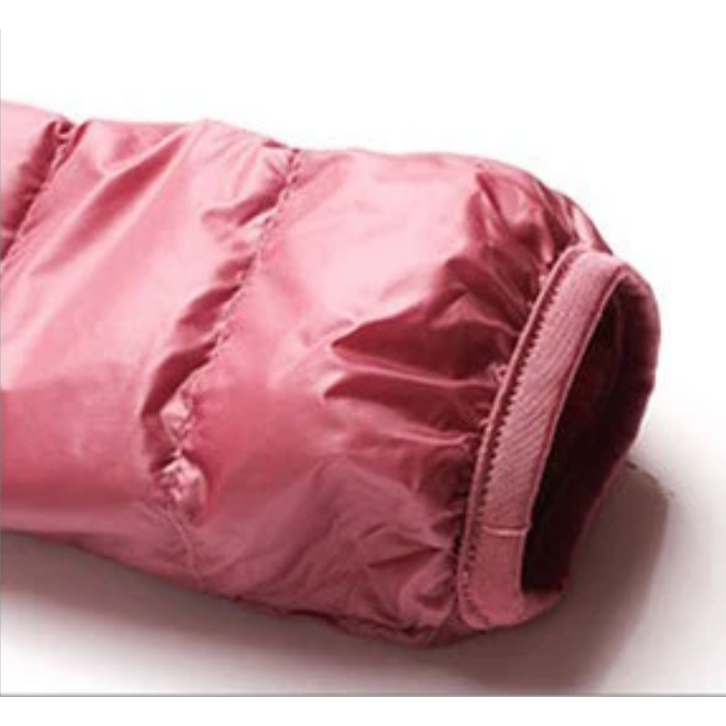 Piumino Donna con Cappuccio e Chiusura Zip